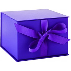 Purple Gift Box with Lid