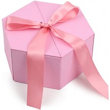 8 inches Large Pink Gift Box