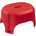  Single Step Stool for Kids and Adults, Supports 200-Pound Load Capacity for Children to Reach The Sink and Areas That are a bit Too High - Perfect for Bathroom and Kitchen, 39-1232 (Red) 