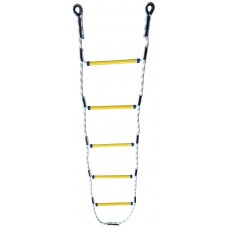 5.9 ft Nylon Climbing Rope Ladder for Kids or Adult - Playground Hanging Ladder for Swing Set - Tree Ladder Toy for Boys Children Aged 6-12 Years Old