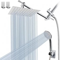 Shower Head Combo with 11'' Extension Arm