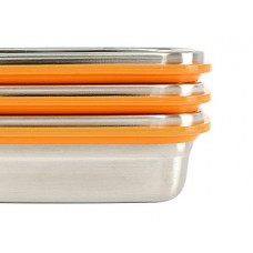 Stainless Steel Food Container (Size: SMALL)