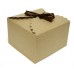 12 Pack Decorative Party Favor Gift Treat Boxes(Natural Brown, 12 Pack)