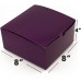 10 Pack 8 X 8 X 4 inches Kraft Boxes Cardboard Gift Box (Purple)