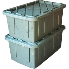 Tough Tote Storage, 2 Pack, Camo Green