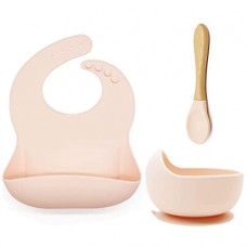 Silicone Baby Feeding Sets(Peachy)