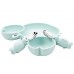 Toddler Spoon and Fork Set (Cyan)