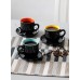 6 Ounce for Coffee Drinks, Latte, Cafe Mocha and Tea - Set of 6