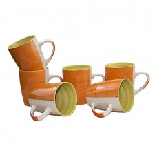 Porcelain Coffee Mugs Set Of 6 for Coffee
